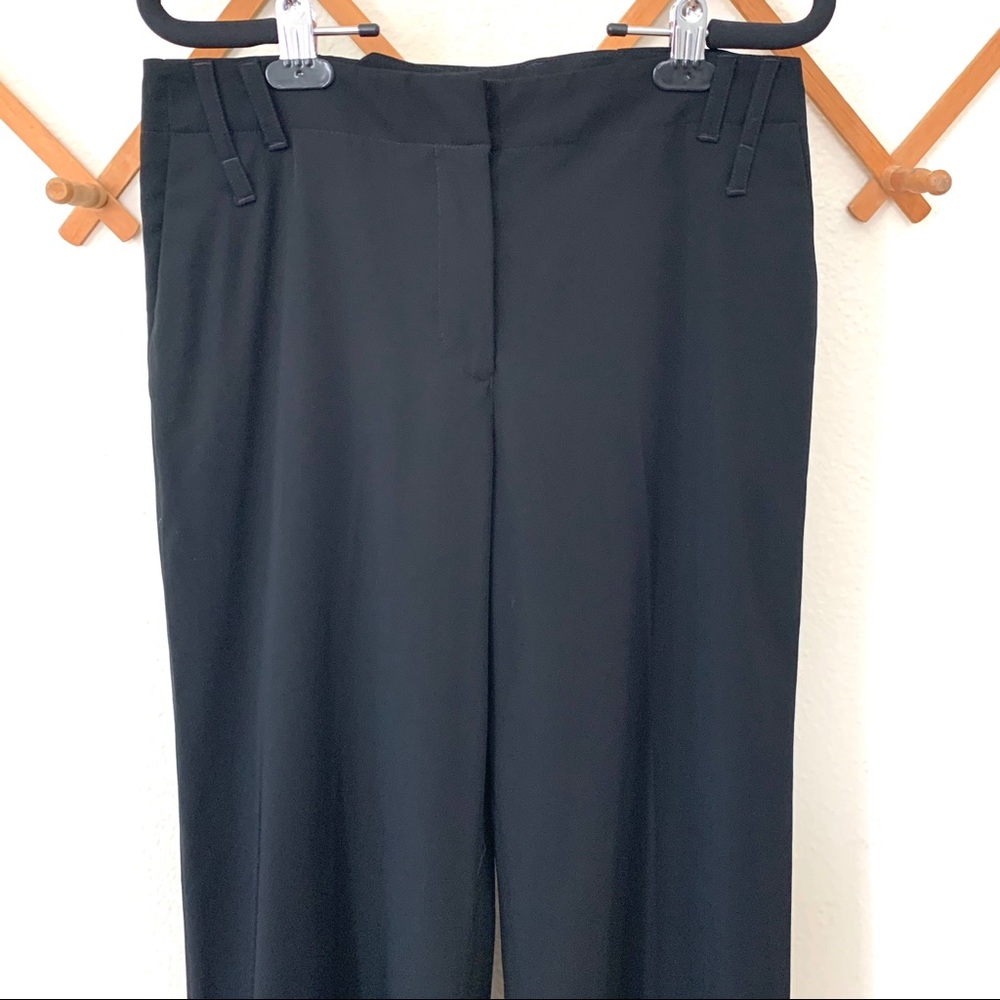 Fendi 100% Wool Black High Rise Dress Pants - Picture 2 of 6